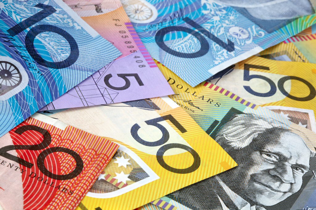AUD banknotes