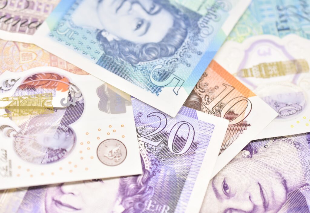 GBP banknotes